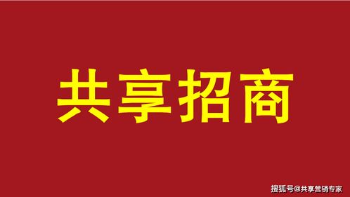 共享招商 賦能未來的“招商之王”與最佳解決方案